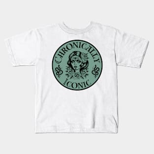 Chronically Iconic Green Kids T-Shirt